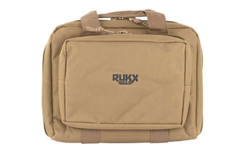 Soft Gun Cases American Tactical Double Pistol Case ATI DOUBLE PISTOL CASE TAN • Model: Double Pistol Case